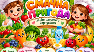 Інтерактивна презентація «Смачна пригода» до Дня здорового харчування