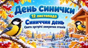 День синички 💛 12 листопада
