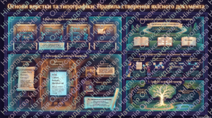 Основні засади та правила верстки текстів.