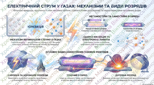 Робочий аркуш: Газові розряди та їх застосування. Плазма.