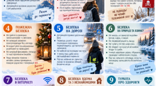 Пам'ятка для учнів на зимові канікули