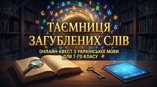 Захід до Дня української писемності та мови. Інтерактивний онлайн-квест «Таємниця загублених слів»
