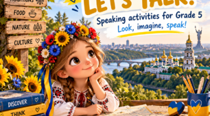 🇺🇦 UKRAINE: LET’S TALK! Speaking activities for Grade 5 • Look, imagine, speak!
