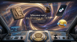 «Машина часу: від літопису до TikTok» до Дня української писемності та мови