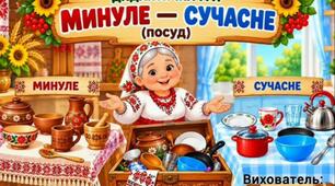 Гра "Минулий - сучасний посуд"