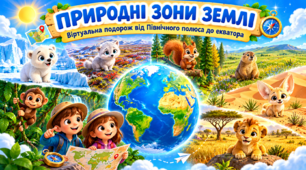 Презентація до уроку ЯДС "Природні зони Землі", 4 клас