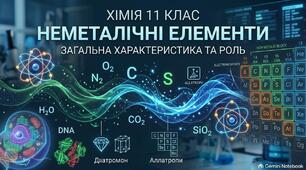 Загальна характеристика неметалів. 11 клас