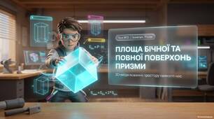 Площа бічної та повної поверхонь призми