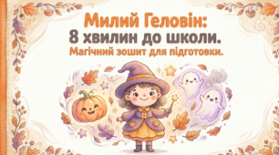 🎃 8 хвилин до школи: Геловінська підготовка до школи