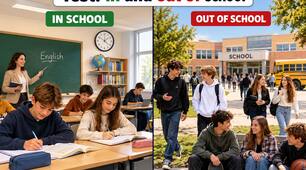 Тест з англійської мови 7клас за темою In and out of school