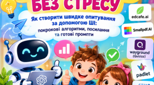 ЗВОРОТНИЙ ЗВ'ЯЗОК БЕЗ СТРЕСУ. Як створити швидке опитування за допомогою ШІ: покрокові алгоритми, посилання та готові промпти