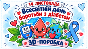 Дві 3D-поробки «Відкриваємо двері до здорового життя!» 🩵