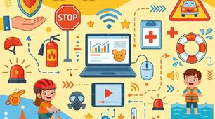 Картотека інтерактивних ігор  (онлайн-ігор на платформах LearningApps та Wordwall)  та вправ з безпеки життєдіяльності для дошкільнят