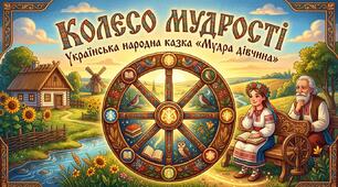 Колесо мудрості: українська народна казка «Мудра дівчина»
