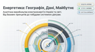 Виробництво електроенергії в Україні та світі