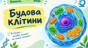 Презентація з біології для 9 класу НУШ "Будова клітини"