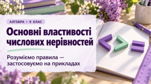 Презентація «Основні властивості числових нерівностей» — алгебра, 9 клас
