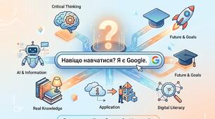 «Навіщо навчатися у ХХІ столітті, якщо є Google?»: конспект розмовного хабу