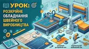 М.1. Розкрійне обладнання швейного виробництва 