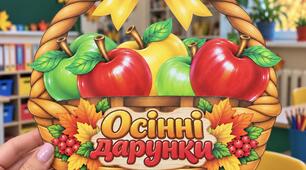 Аплікація 🍏Осінні дарунки🍏