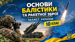 Анатомія Загрози: Будова, Принципи Польоту та Класифікація Балістичної Зброї. Захист України 10 клас.