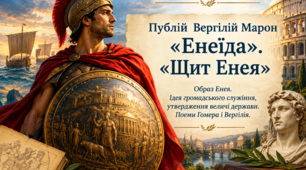 Презентація «Публій Вергілій Марон. “Енеїда”. “Щит Енея”»