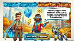 Інструктаж з БЖД перед осінніми канікулами "Академія супергероїв. Осінній квест безпеки". Безпечні осінні канікули: Пам’ятка для учнів та батьків.