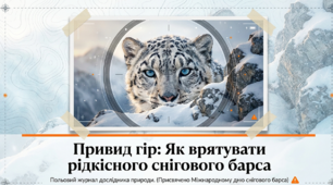Презентація "Привид гір: Як врятувати рідкісного снігового барса" (до Міжнародного дня снігового барса - 23 жовтня)