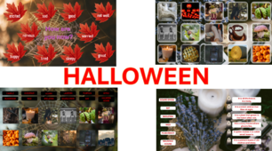 Halloween vibes. Інтерактивна презентація. Warm up. Speaking cards. Розминка, лексика, говоріння.