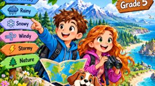 WEATHER & NATURE — ENGLISH LESSON, GRADE 5