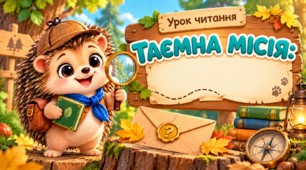 Комплект матеріалів до уроку читання «Таємна місія: буква Ц ц» (1 клас)  Конспект уроку, яскрава презентація та роздатковий аркуш «Читаємо самі»