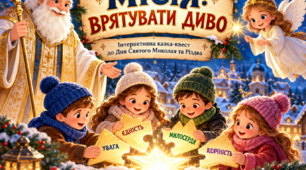 Сценарій інтерактивної казки-квесту «Місія: врятувати диво» до Дня Святого Миколая та Різдва