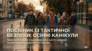 Безпечні осінні канікули.