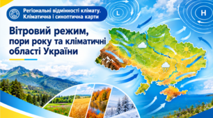 Регіональні відмінності клімату. Кліматична і синоптична карти.Вітровий режим, пори року та кліматичні області України. 8 клас НУШ за підручником Запотоцького.