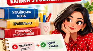 ЛЕКСИЧНІ ПОМИЛКИ. Кальки з російської мови