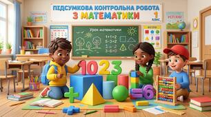 Підсумкова робота з математики за 1 клас