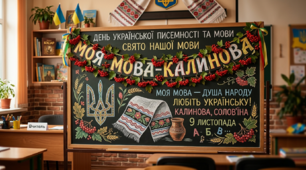Розтяжка до Дня Української писемності та мови