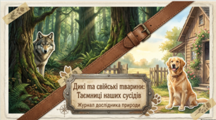 Презентація "Дикі та свійські тварини"