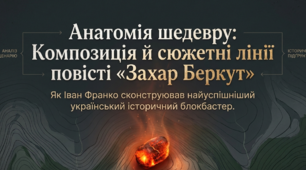 Композиція й основні сюжетні лінії повісті Івана Франка «Захар Беркут»