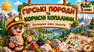 🔎 Гірські породи та корисні копалини: експедиція юних геологів 🪨