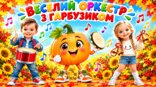 Музична гра "ВЕСЕЛИЙ ОРКЕСТР З ГАРБУЗИКОМ"