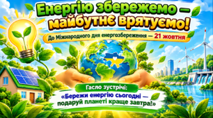 Енергію збережемо — майбутнє врятуємо!