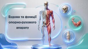 Презентація до теми: "Опорно-рухова система". Біологія 8 клас НУШ