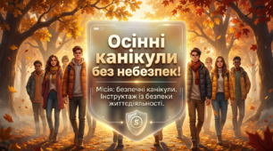 Інструктаж з БЖ перед осінніми канікулами - 2026: Осінні канікули без небезпек