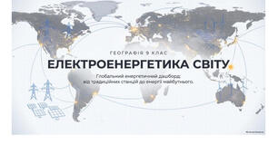 9 клас. Презентація "Електроенергетика світу" НУШ