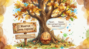 22 жовтня - ранкова зустріч. День горіхів.