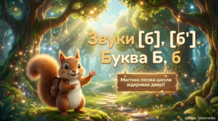 Буква Бб 1 клас