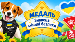 🏅 Медаль «Знавець мінної безпеки».Мінна безпека