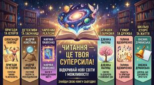 Інфографіка " Всесвіт сучасної дитячої книги"