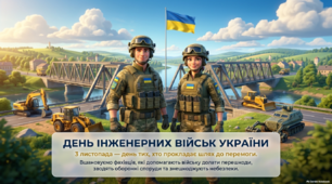 🇺🇦🪖 ІНЖЕНЕРНІ ВІЙСЬКА УКРАЇНИ 🛠️💙💛 Відвага, точність і сила, що захищають життя!  📅 3 листопада — День інженерних військ України